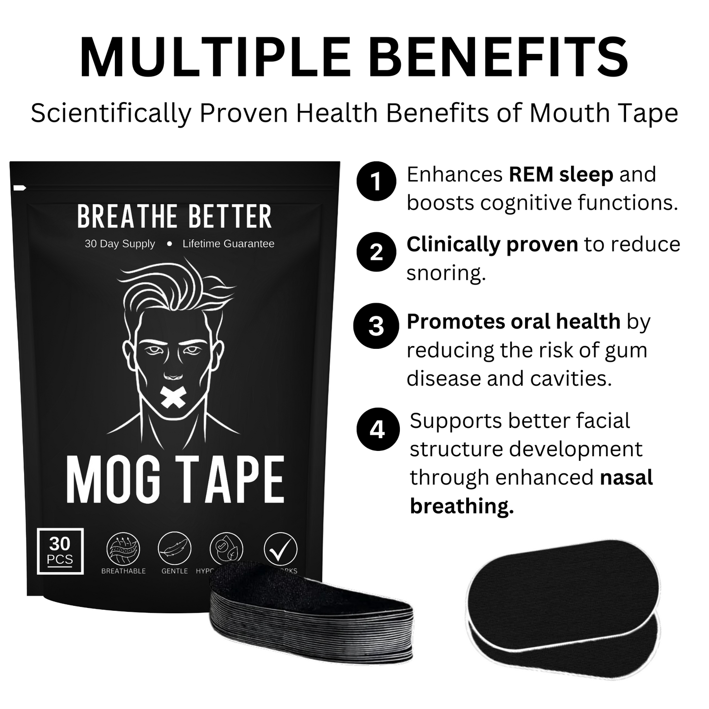 Mog Tape™ Mouth Tape